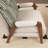 29.92'' Beige 3-in-1 Cotton Linen Foldable Reclining Sleeper/Convertible Chair/Upholstered Sofa Bed/Chaise I 5-Gear Adjustable Backrest for Small Space