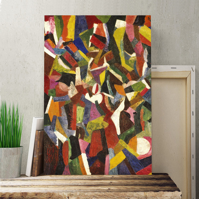 Patrick Henry Bruce - Wrapped Canvas Painting, 50cm H x 35cm W