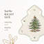 Spode Christmas Tree Tree-Shaped Dish 14"