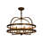 Albertson 6 - Light Dimmable Geometric Chandelier