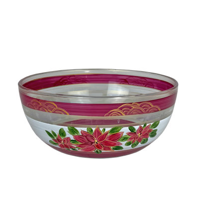 Bol de service Poinsettia