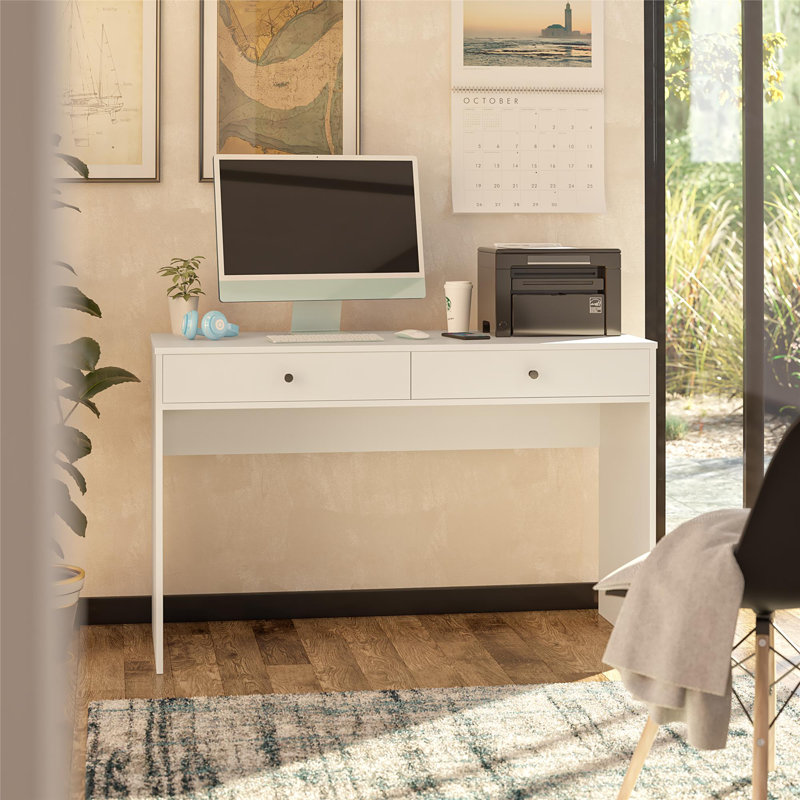Emryn Writing Desk, White