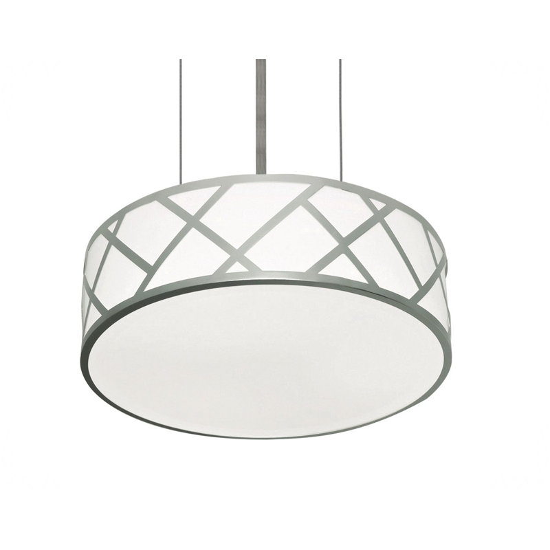 3 - Light Nickel LED Single Pendant