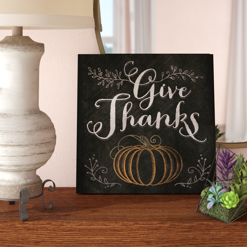 « giving thanks beauté », impression sur toile