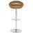Zeba Swivel Adjustable Height Counter Stool