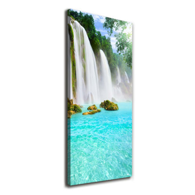 Waterfall - Wrapped Canvas Print