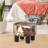 Alstone Velvet Ottoman