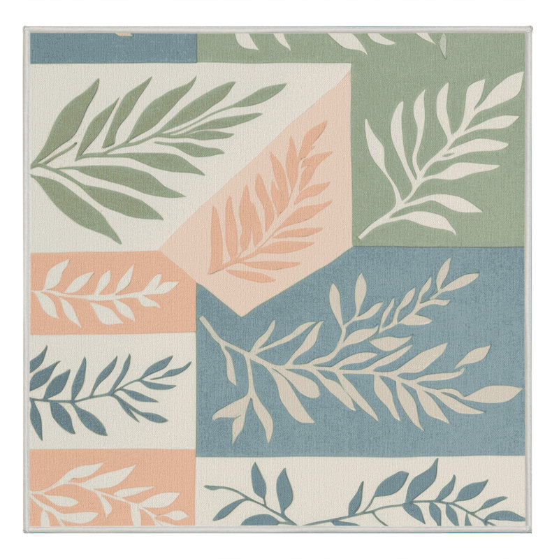 Frosted Canopy Rug, Square 3'