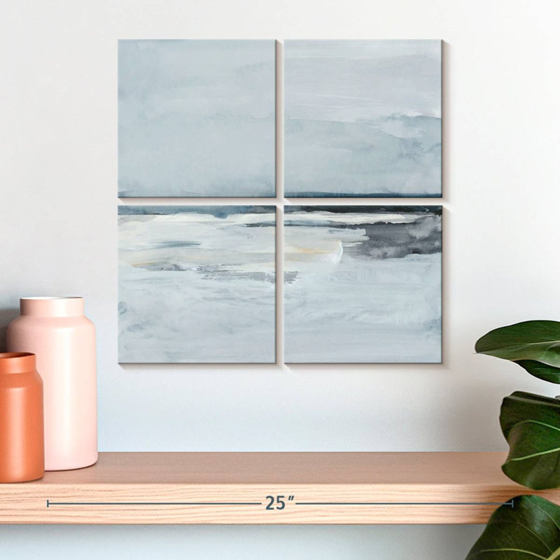 Avery Inky Coastline II, H 18 po x l 18 po