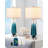 Ensemble de 2 lampes de table en verre Modern