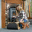 Firewood Bag Open Ended 40 x 19 in. Black