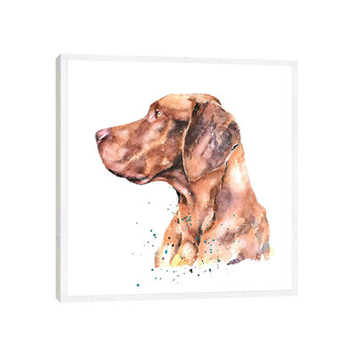 Vizsla The Thinker - Painting on Canvas