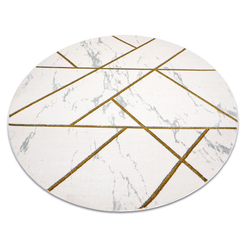 Rittmore Geometric Area Rug, Round 120cm