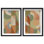 Adore You set Shadowbox Abstract Print by Oliver Gal, Black Frame, 10 x 15