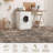 Machine Washable Rug Oriental Vintage Non-Slip Low Pile Rubber Backing Area Rug for Living Room Bedroom Kitchen Dining Room-1831684536