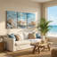 3 Piece Wrapped Canvas Print-1857733726