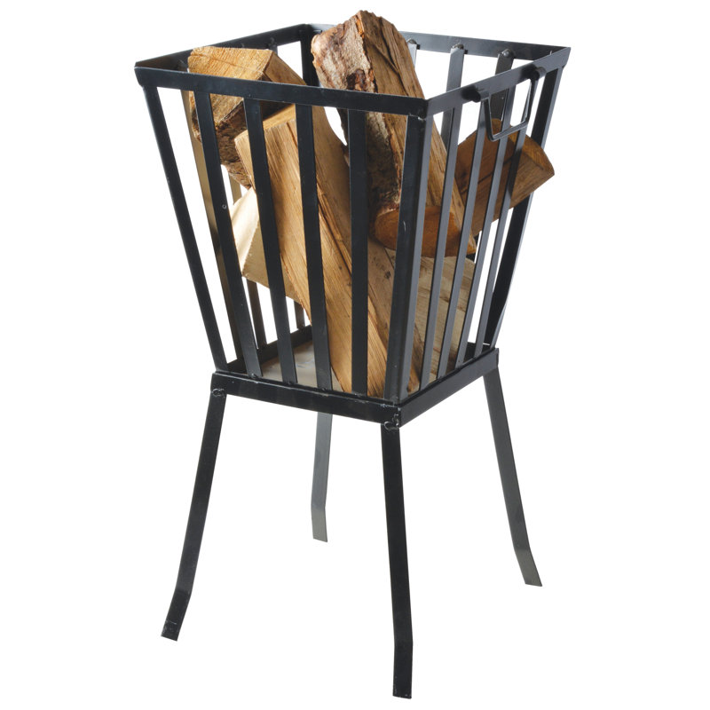2cm H x 16.5cm W Steel Outdoor Side Tables for Rect/Square Firepit