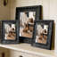 Cadre photo 3 pièces 5 "x 7" noir pour décor de vestibule-133392493-133392494-133392497