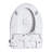Topcraft Elongated Toilet Seat Smart Toilet Ring