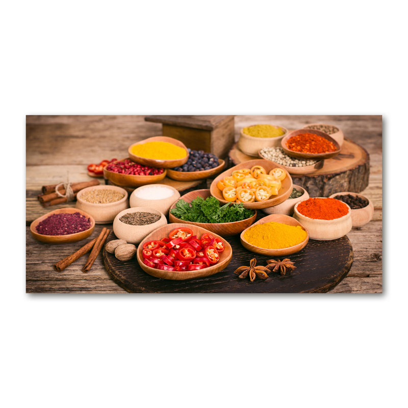 Spices And Herbs - Wrapped Canvas Print