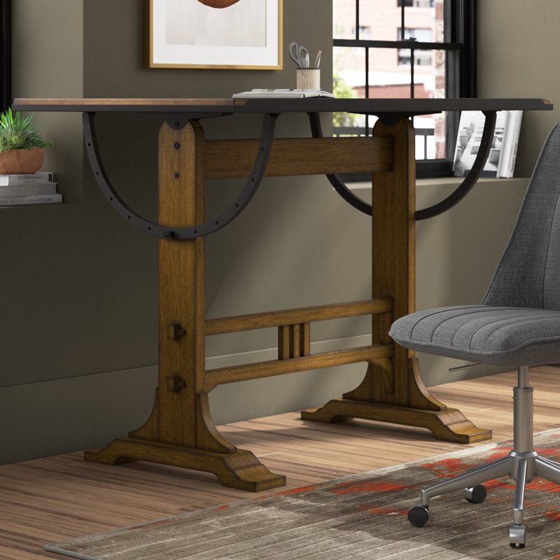 Kesgrave Solid Wood Drafting Table