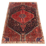 Atiyyah One-of-a-Kind Rectangle 3'9" X 7'5" 1990s Wool Area Rug