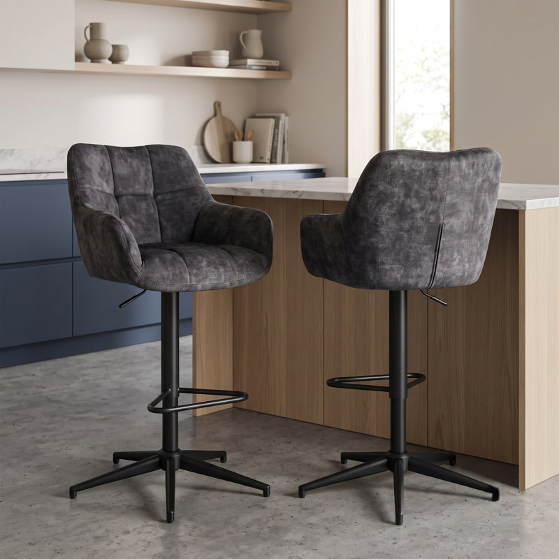 Bar Stool, Grey