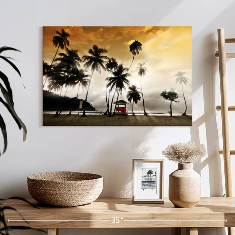 Gillard Maracas Beach Palms, H 16 po x l 24 po