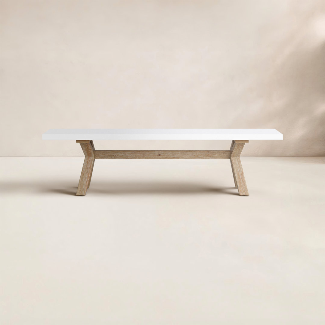 Fleur Eucalyptus Outdoor Picnic Bench Birch Lane™