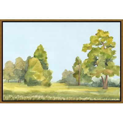 Bright Forest V Painting by Giselle Kelly