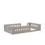 Lit plateforme simple naturel avec garde-corps et structure-2076306398