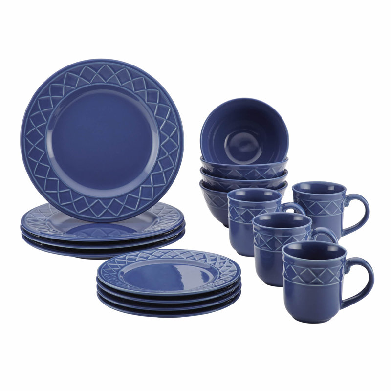 Piece Stoneware Dinnerware Set - Service for 4