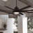Studley 72" 8 - Blade Outdoor LED Standard Ceiling Fan in English Bronze with Remote Control and Light Kit Included-568176288