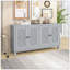 Grand buffet armoire avec poignées à anneau-1458873939
