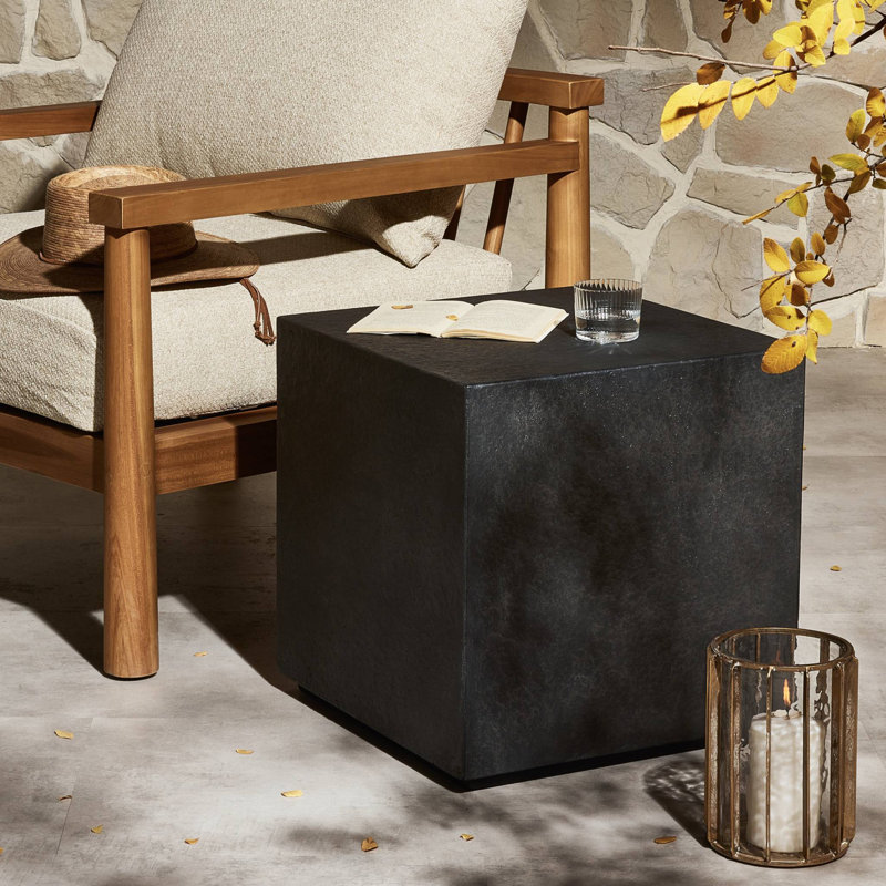 Huesca Outdoor Square Side Table
