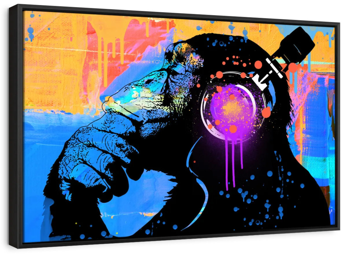 Latitude Run® The Thinker Canvas Print | Wayfair