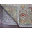 Tapis de couloir gris en laine noué à la main 3 pi 1 po x 15 pi 10 po Peshawar Bijar Garus