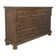 Commode double 7 tiroirs avec miroir Taoran