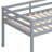 Wood Loft Bed With Ladder-1263386807