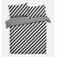 Polyester Striped Duvet Cover Set with Pillowcases Quilt Cover Soft and Breathable -109487307