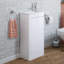 iBathUK Cloakroom Floor Standing Vanity Unit With Basin - Tap Hole