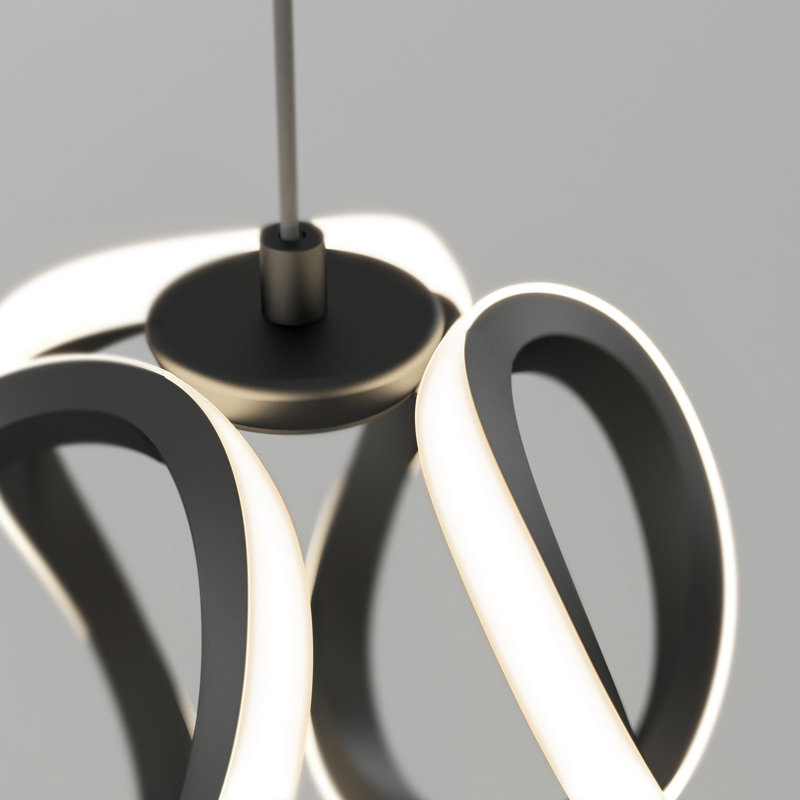 Luminaire suspendu géométrique à 1 lumière Ketaki