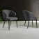 Set Of 2 Marcus Fabric Dining Chairs