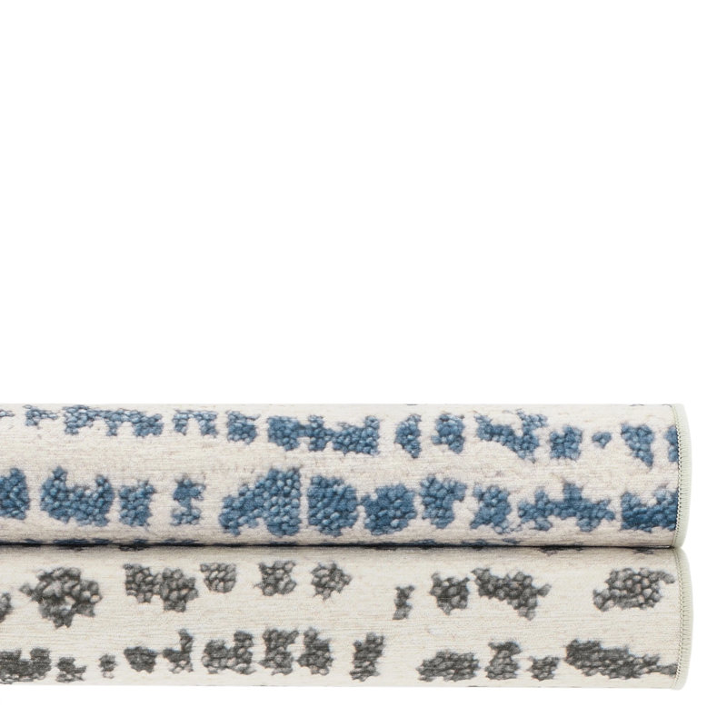 Shepherd Pebble Machine Washable Rug, Rectangle 5' x 8'