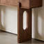 Console brun simple de style nordique-1799719552