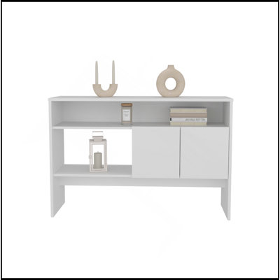 Console Table Midway, Living Room, White