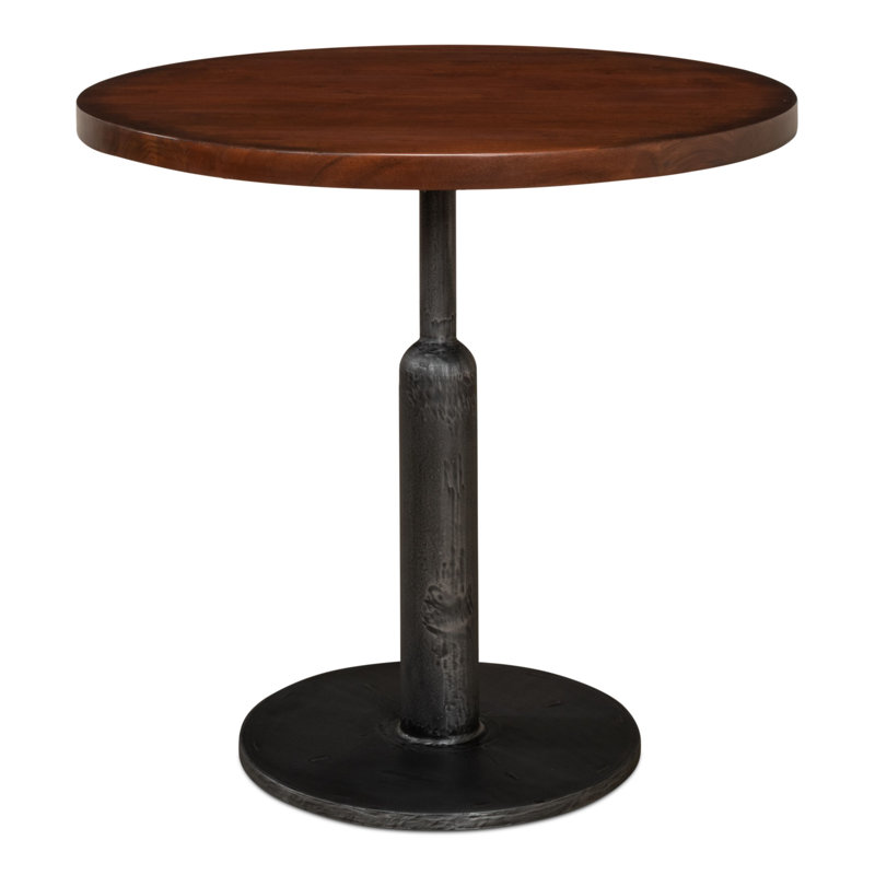 Bungaroo Round Walnut Wood Dining Table