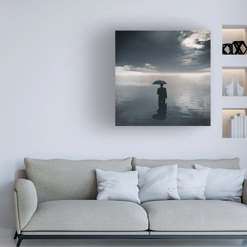 Art sur toile par Roland Helerand, H 14 po x l 14 po