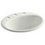 Lavabo de salle de bain ovale encastrable avec trop-plein Farmington-1518297310-1544844594