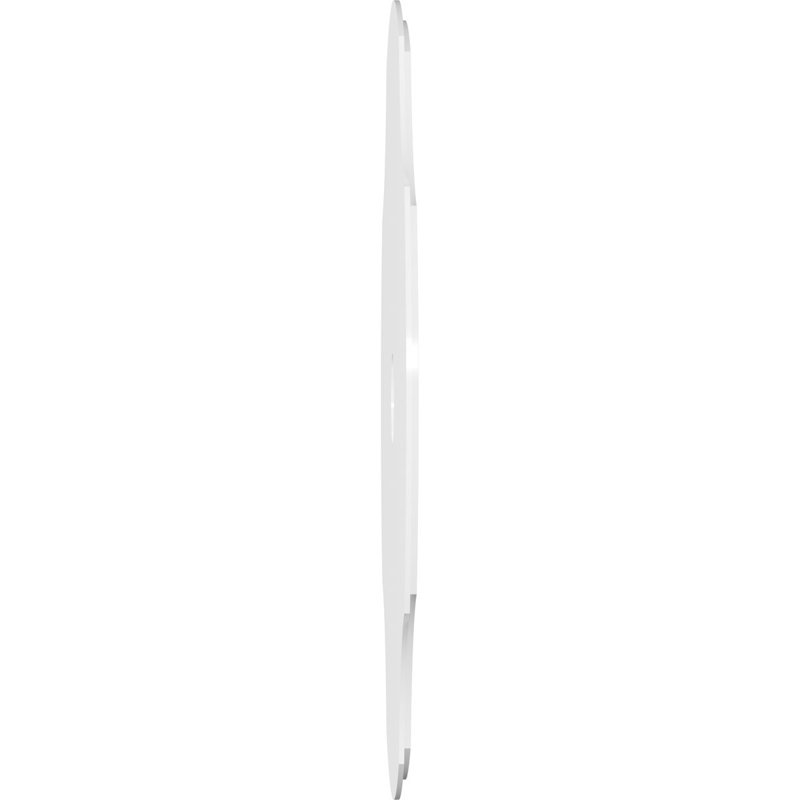 Médaillon de plafond contemporain en PVC Percival, H 1 po x l 36 po x P 36 po